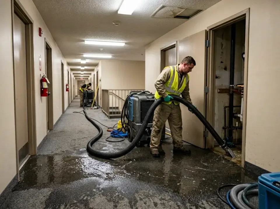 multi-unit-apartment-hallway-f-005 — frequently asked questions, Emergency Burst Pipe Water Extraction & Removal in La Pine,…